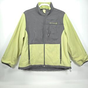 Free Country Denali Jacket Women's XXL Green Grey Soft-shell Cozycore Outdoors